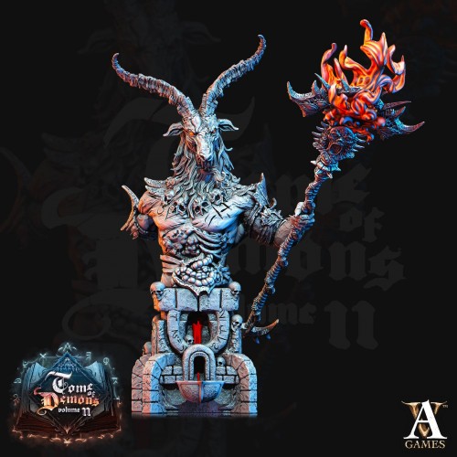 Adramal - Seneschal of Orcus - Bust