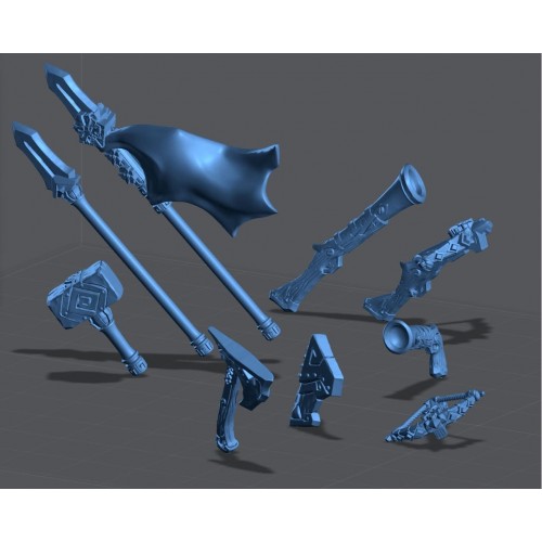 Dwarven Oathbreakers Standalone Weapons