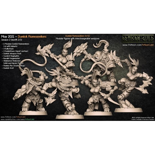 Modular Dumlok Flameseekers