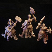 Chaos DragonOgres (10mm)