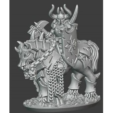Chaos Lord on Horse (10mm)