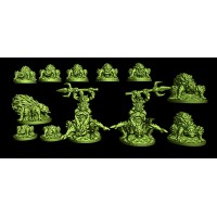 Forest Goblin Spider Herders (10mm)