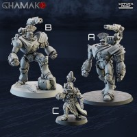 Cult of Mars Iron Golems and Tecno Dominus