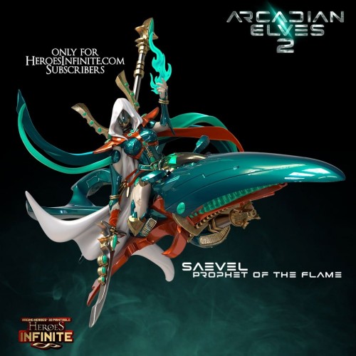 Saevel Prophet Of The Flame On Jetbike