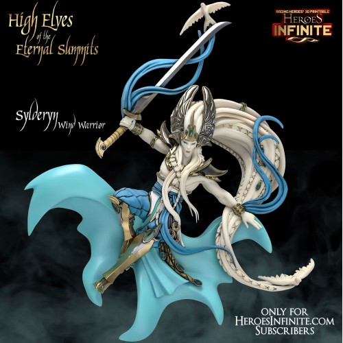 Sylderyn Wind Warrior without Helmet