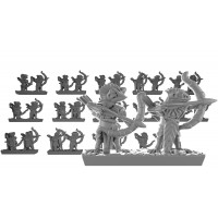 Lizardmen Agama Archers (10mm)