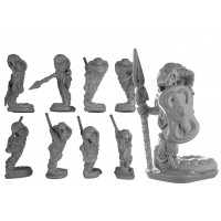 Lizardmen Snake Warriors (10mm)