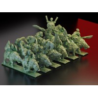 Orc Boar Rider Warriors (10mm) №1