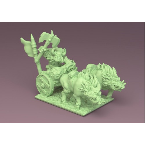 Orc Hero Chariot (10mm)