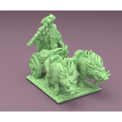 Orc Shaman Chariot (10mm)