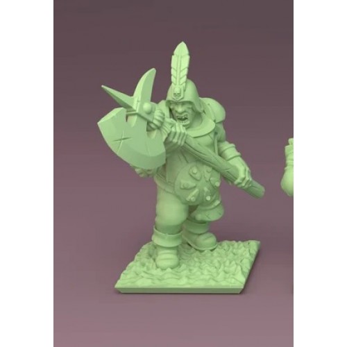 Ogre Halberdier (10mm)