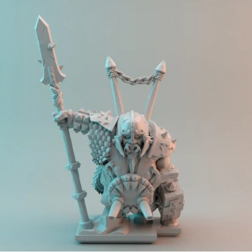 Ogre Tyrant Hero (10mm)