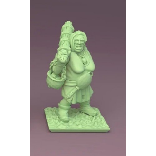 Ogre Woman (10mm)