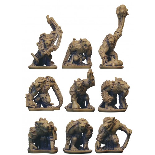 Skaven Rat Golems (10mm)