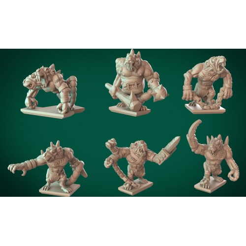 Skaven Rat Ogres (10mm)