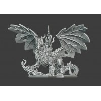 Forest Dragon with Elf Lord (10mm)