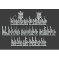 Skeleton Light Infantry (10mm)