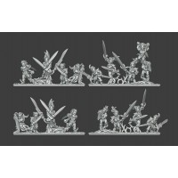 Wood Elf Blade Dancers (10mm)