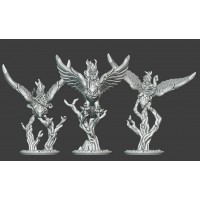 Wood Elf Hawk Riders (10mm)