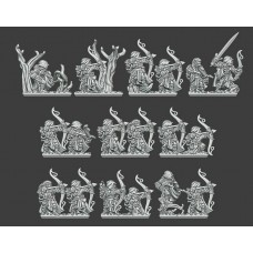 Wood Elf Rangers (10mm)