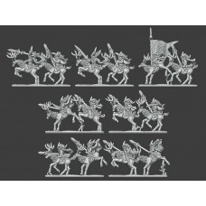 Wood Elf Stag Riders (10mm)